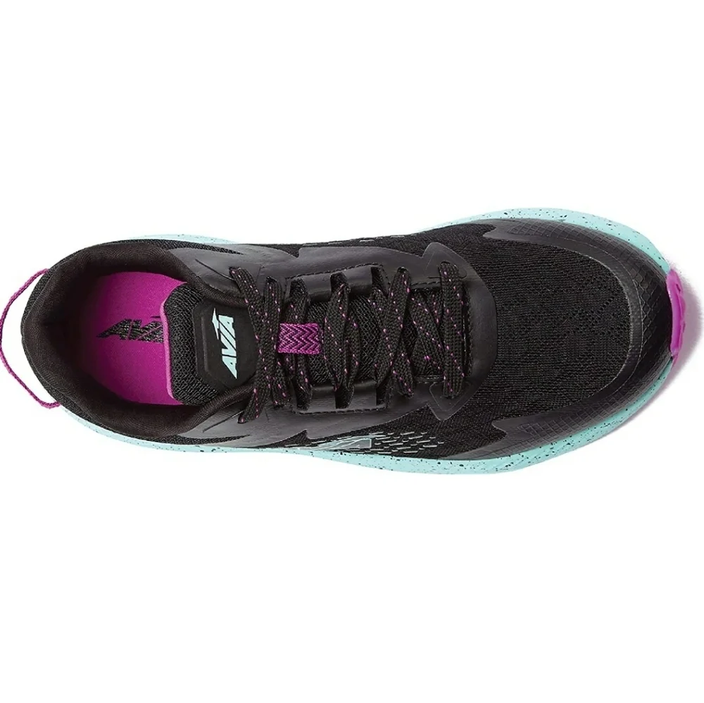 Avia Avi Storm Running ShoesColor: Jet Black/Blue Tint/Cattleya Orchid size 8 - Picture 5 of 6